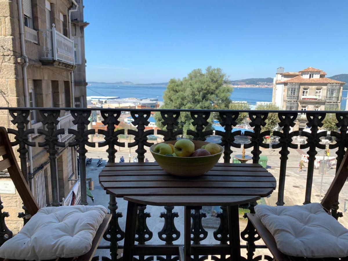 Refugio De Paz Y Encanto En El Corazon De Vigo Con Vistas Al Mar Dış mekan fotoğraf